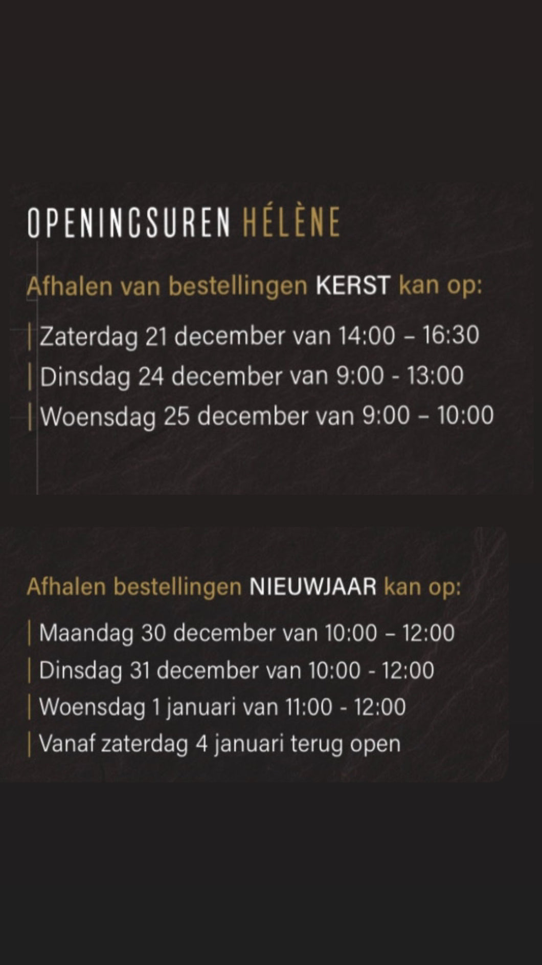 Kerst & nieuw te bestellen vanaf december 2024